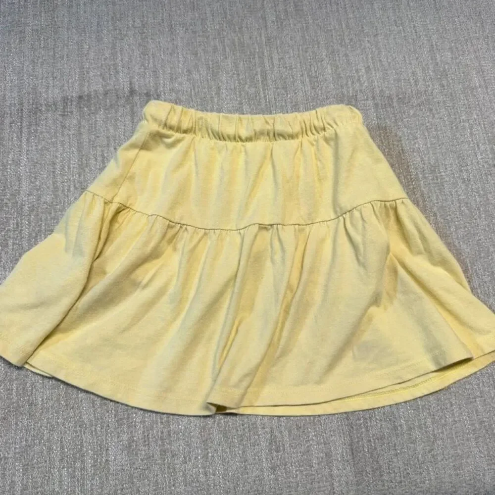 Old Navy 3T Girls Skorts Yellow Green